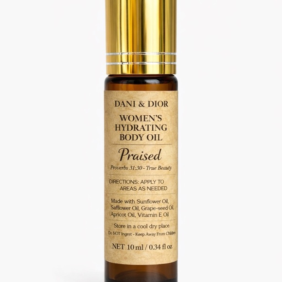 Other - Dani & Dior Women's Hydrating Body Oil Praised True Beauty Proverbs 31:30 10ml